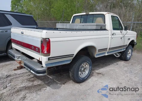1989 Ford F-150 from USA, damaged, VIN 1LTEL14NXKNA14946